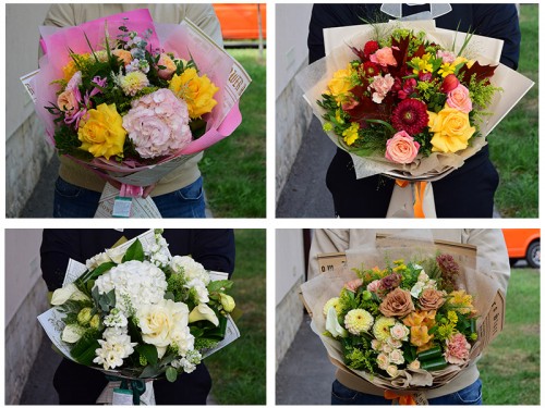 Buchet cu Flori Colorate Buchet cu Flori Colorate